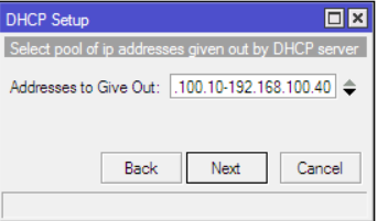 نحوه کانفیگ DHCP server در روتر های میکروتیک