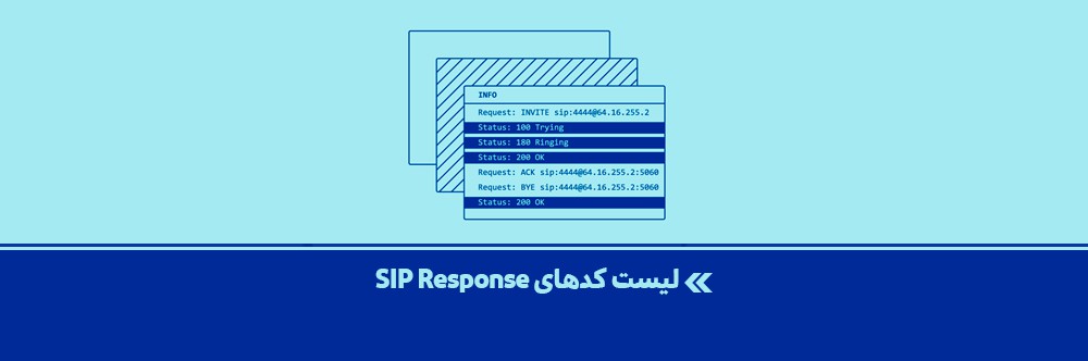 معرفی و آشنایی با لیست کدهای SIP Response