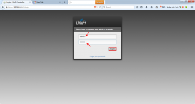 تنظیمات اولیه اکسس پوینت Unifi