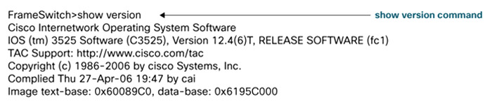 سیسکو IOS Software Release 12.4(6)T Output