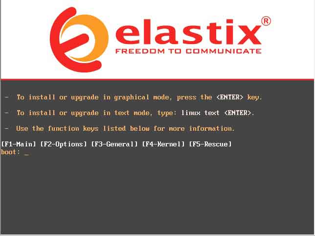 مراحل نصب الستیکس (Elastix)
