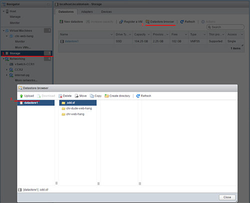 نصب Cloud Hosted Router روی Vmware