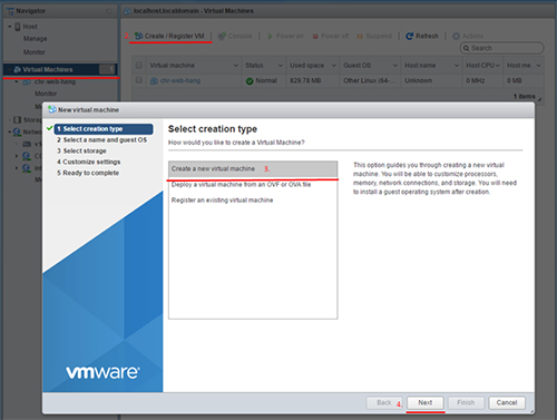 نصب CHR روی ESXi 6.5