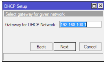 کانفیگ DHCP server در روتر های میکروتیک کانفیگ DHCP server در روتر های میکروتیک