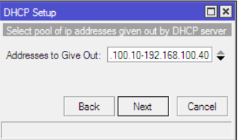 نحوه کانفیگ DHCP server در روتر های میکروتیک نحوه کانفیگ DHCP server در روتر های میکروتیک