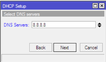 کانفیگ DHCP server در روتر های میکروتیک
