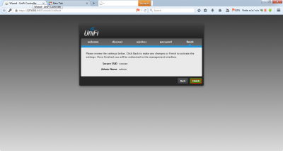 تنظیمات اولیه اکسس پوینت Unifi