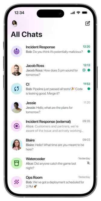 element mobile view